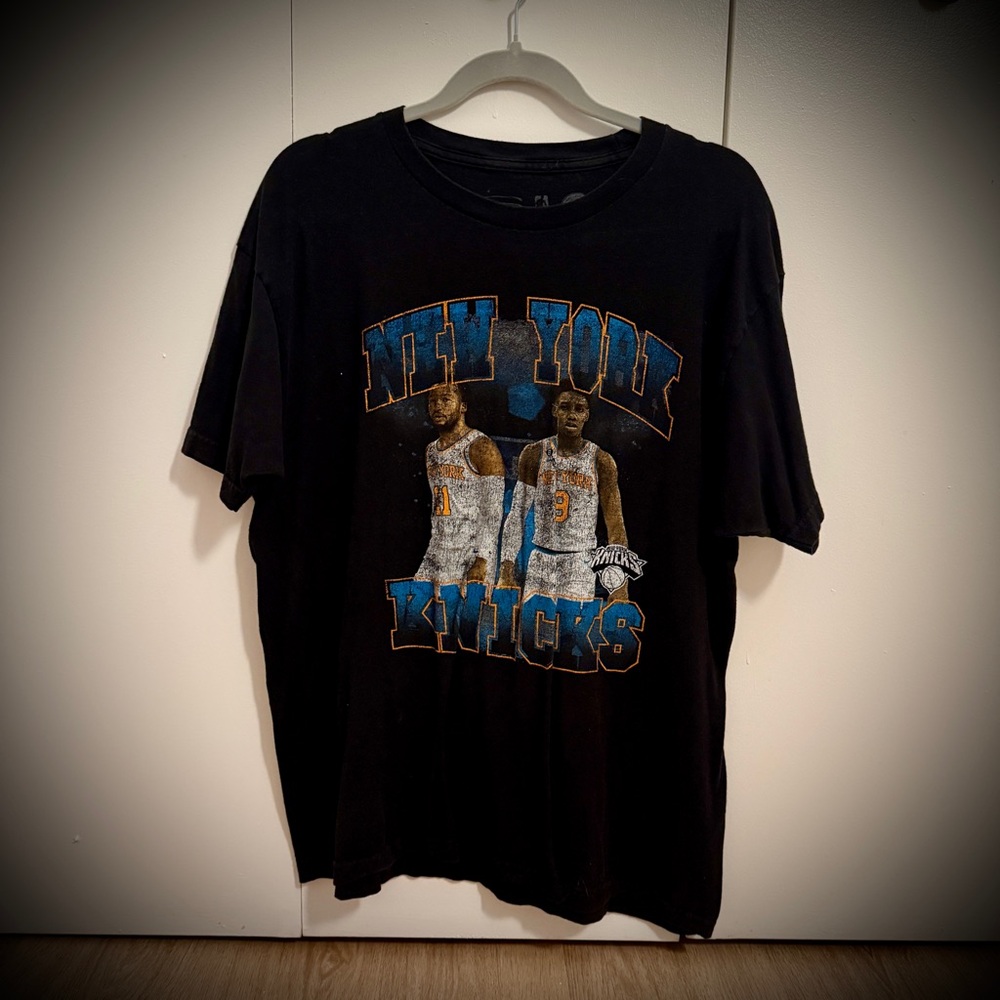 Black Jalen Brunson RJ Barrett NYK T-Shirt